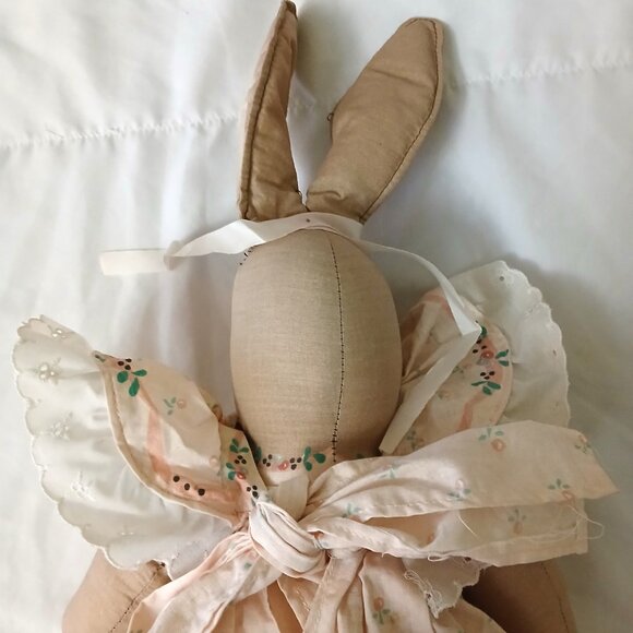 Vintage Rag Doll Bunny with Top and bottom pants - Picture 7 of 15